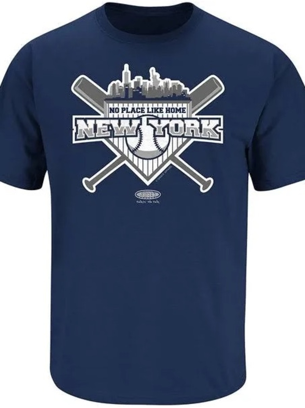 Mechant Navy New York Baseball Graphic Tee